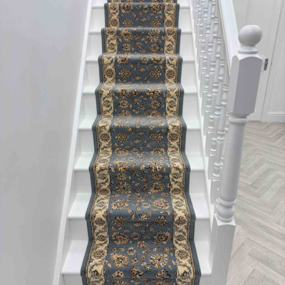 Stair Runner Floral Area Rug