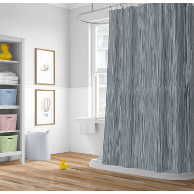 Tartan Block Ultra-Thin Lightweight Shower Curtain