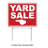 Sale Left Yard Sign