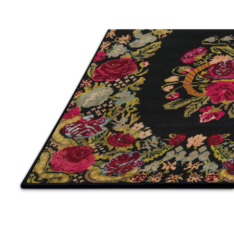 Abstract Indoor Rug, Rectangle 2' x 4'