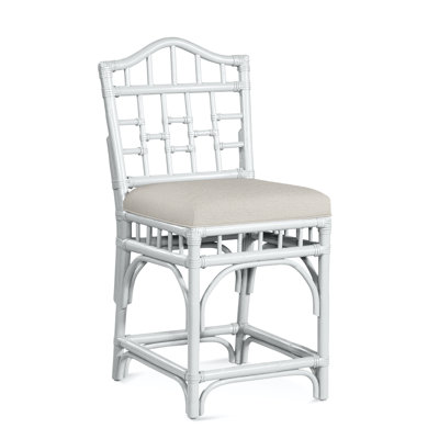 Chippendale Upholstered Counter Stool