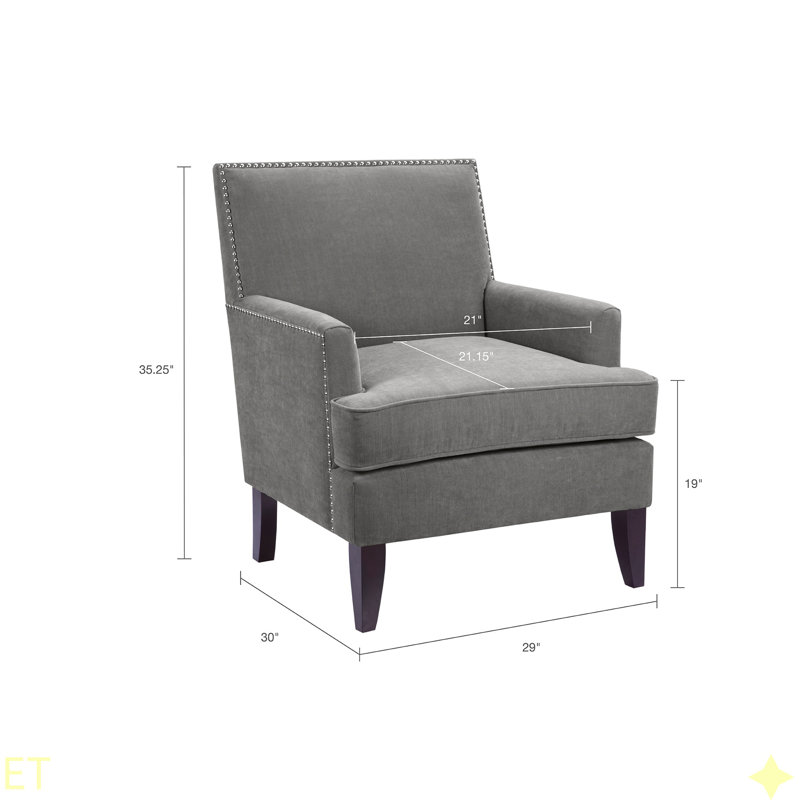 Fauteuil club Track Track, Gris