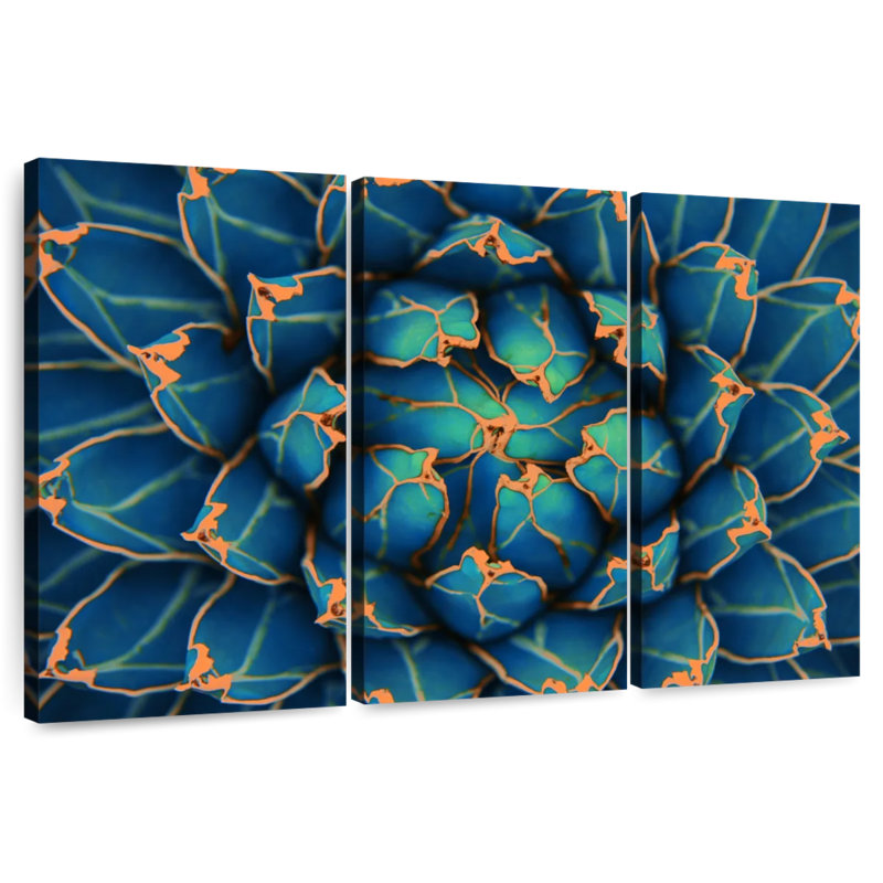 Harnek, plante dorée à l'orange, H 36 po x l 57 po