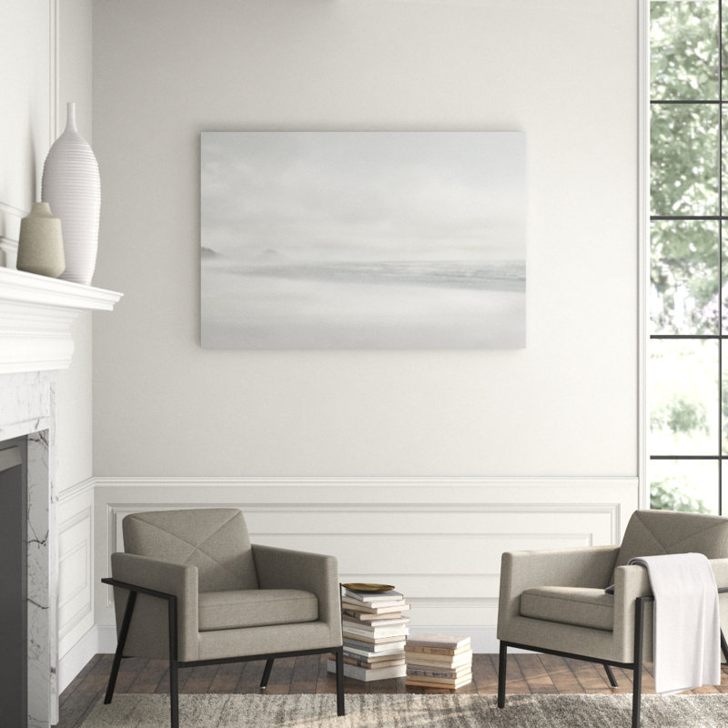 Inspiro Lux III Print by Barclay Butera, Image Brush Gel, 40" H x 60" W x 1.5" D