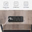 31cm W Metal Bedside Table