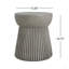 Outdoor Travertine Concrete Side Table-153332124
