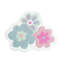Trio de fleurs 24 po x 32 po