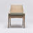 Delray 19'' H Upholstered Mahogany Armchair-90795099-91437503