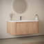 Meuble-lavabo mural 36 po avec comptoir, lavabo en céramique Arcora
