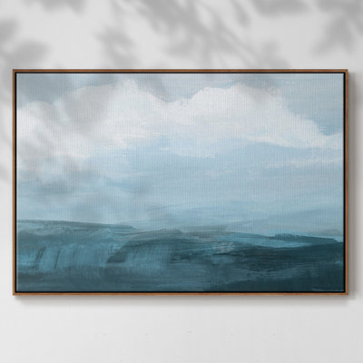 Azure Rising II, reproduction d'art sur toile