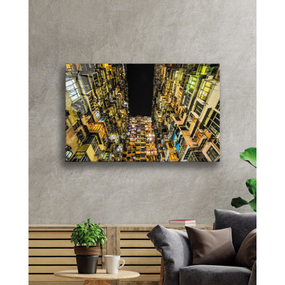Élégante peinture décorative en verre trempé 18,1 po x 28,3 po | 100% verre trempé, épaisseur: 0,16 pouce | Superbe œuvre d'art pour la décoration intérieure, le salon et les espaces de bureau, durable et facile à nettoyer