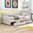 Twin Upholstered Daybed with 2 Storage Drawers-406131324
