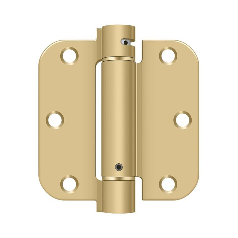 Steel Hinge, Polished Brass / Brushed Brass