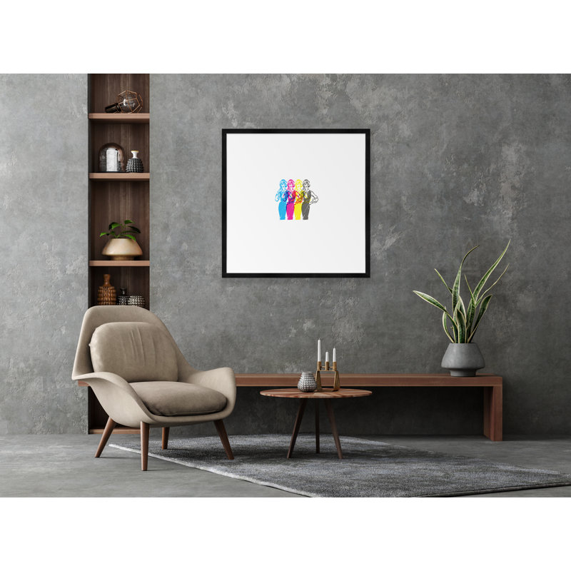 Pussycat Bow Print, Black