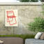 Chaise bolognaise bolologia rouge sur toile-98044227