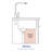 27" Sink, Stainless Steel 16G T304, 10 Inch Depth, X-Shaped Water Flow, Soundproof, 27"X21"X10 27 Deep Single Bowl Kitchen Apron Front, T304 Grade, Easy Drain & Clean,