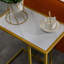 Table d'appoint simple en marbre Marble