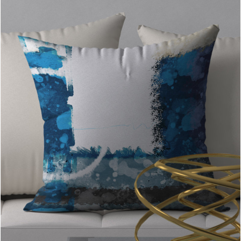 Housse de coussin décorative carrée transformation serene/insert, 20 po X 20 po
