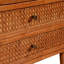 Ensemble de chambre à coucher en bois massif 3 pièces Ing mid