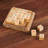 Towles Union Rustic 2 Player Wood Tic Tac Toe