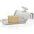 Symple Stuff Kangley Glass Butter Dish