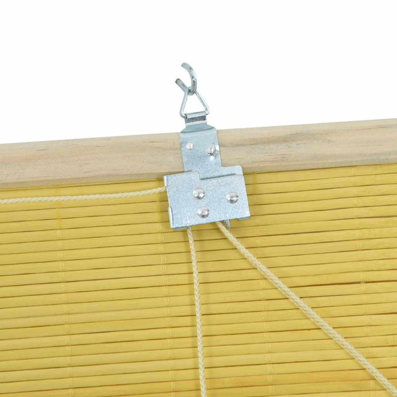 Bamboo Venetian Blind, Yellow, 220cm L x 140cm W