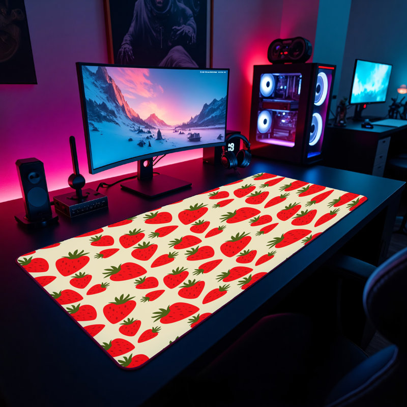 Polyester Desk Pad, 14.4x12.1
