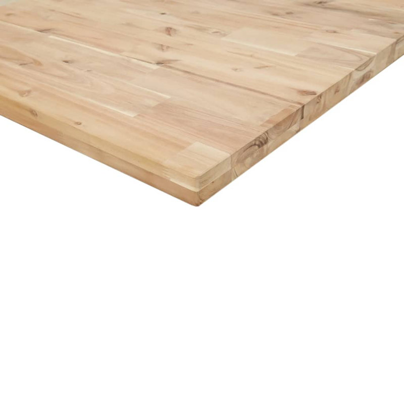 Bucura 160cm Solid Wood Bathroom Vanity Top, Acacia/White