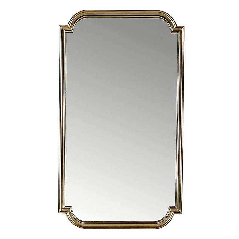 Miroir mural Golden Wave