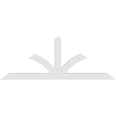 Support pour pignon en PVC de qualité architecturale Richland