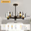 Glass Semi Flush Mount