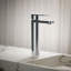 Parallel™ Tall Single-Handle Bathroom Sink Faucet, Single-Hole Faucet with Pop-Up Drain, 1.2 GPM-504909994-440902211