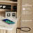 Makeup Vanity with 3 Colors LED Lighted Mirror & Power Outlet for Bedroom