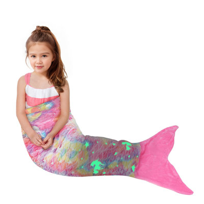 Couverture pour fille tout-petit Catalonia Mermaid Tail