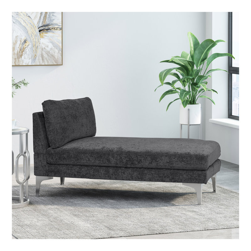 CHAISE LOUNGE, Black