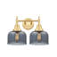 Éclairage pour meuble-lavabo 2 lumières 17 po Caden - H 5,75 po-851661688-851661690-879870343
