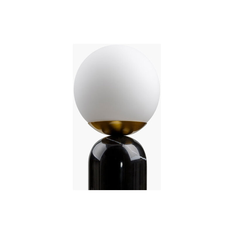Marble Novelty Lamp, Black