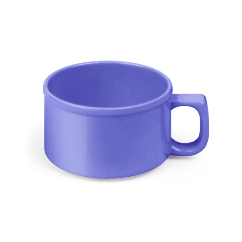 Tasse à soupe en mélamine 10 onces, Mauve
