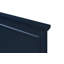 Grand lit en bois massif Montreuil bleu marine-607674389-607674387