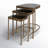Glass Frame Nesting Tables-716351711