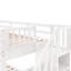 Lit superposé simple avec rangement facile d'entretien - Tiroir de chambre de couleur blanche et spacieux-1693352433