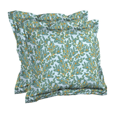 Floral Outdoor Throw Pillow