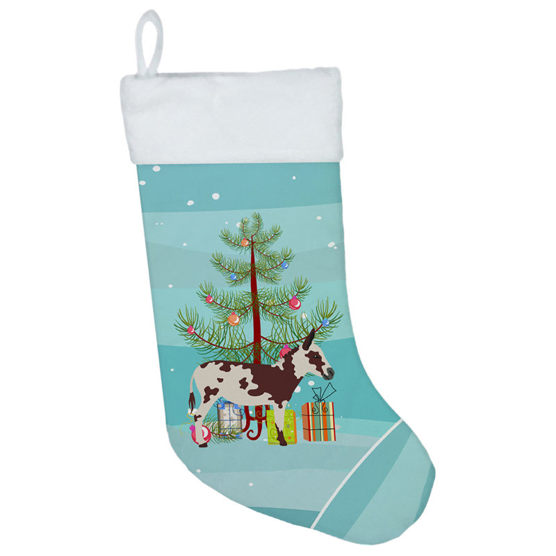 Chaussette de noël american tacheté donkey