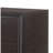 Vertical Narrow Chest, Dark Wood Space-Saving Storage Cabinet For Small Bedroom
