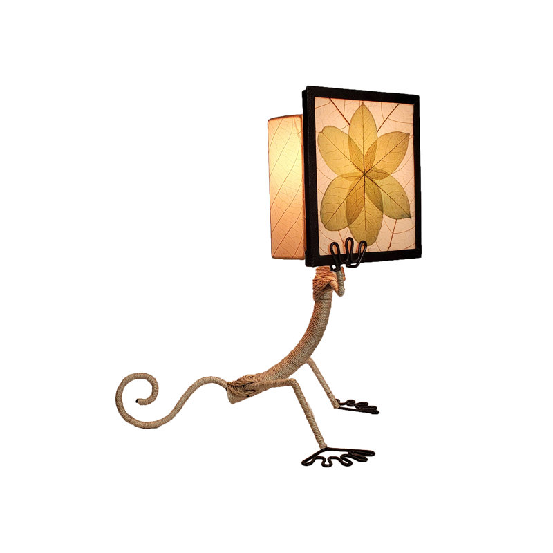 Louisiana Metal Novelty Lamp, Green