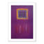 Figures In A Souk Purple Print by Charles Stuart-48617709-48617706