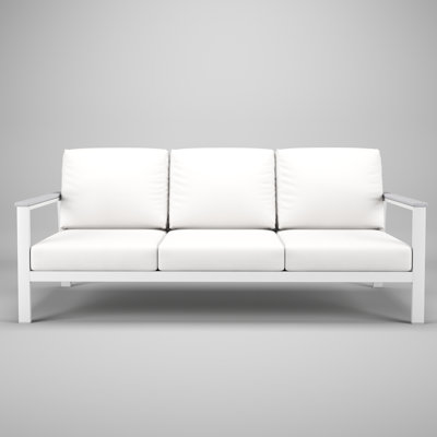 Townsend Metal Outdoor Sofa With Sunbrella Cushion