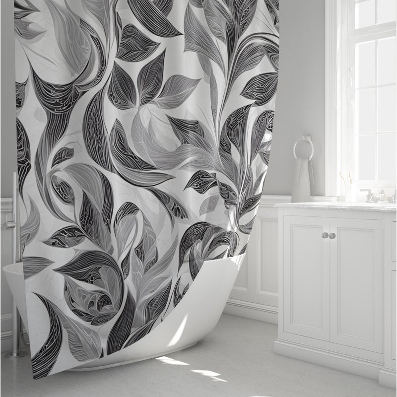 Rideau de douche Alyn, H 72 po x l 70 po