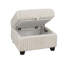 Canapé modulaire Lotus avec rangement, beige