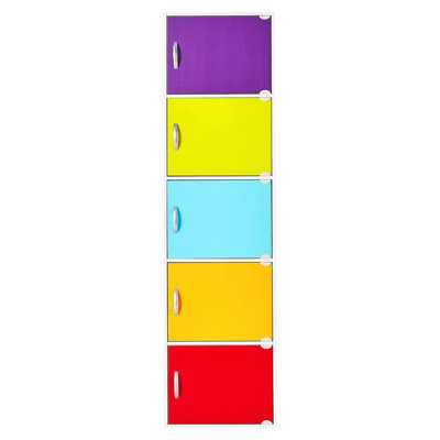 15.9'' Wide 5 - Shelf Storage Cabinet